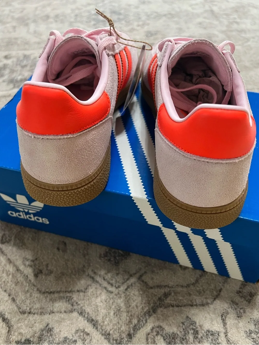 Adidas Handball Spezial sneakers Clear Pink/Solar Orange/Gum
